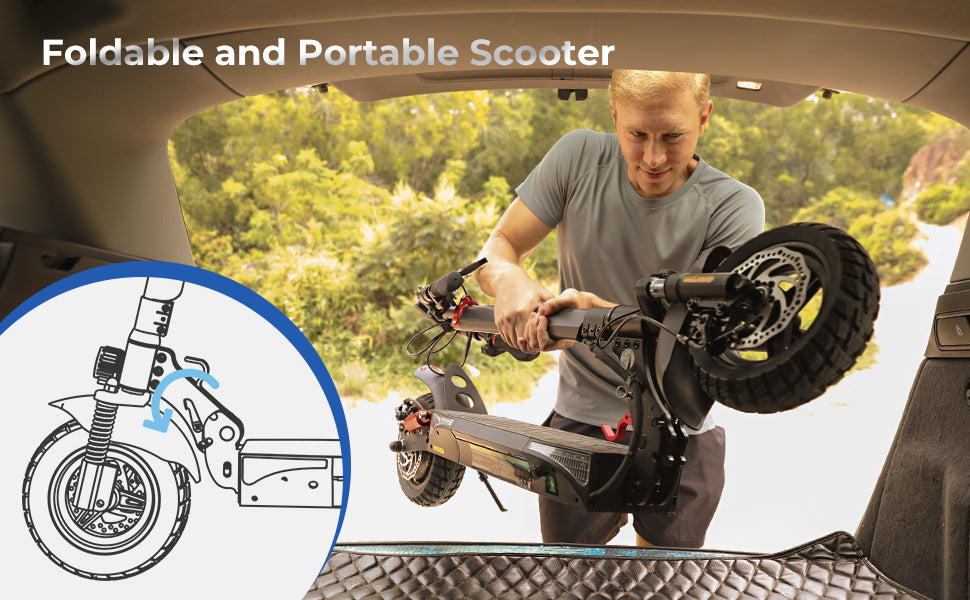 Circooter Mate (48V) 1000w Multi-Purpose Electric Scooter