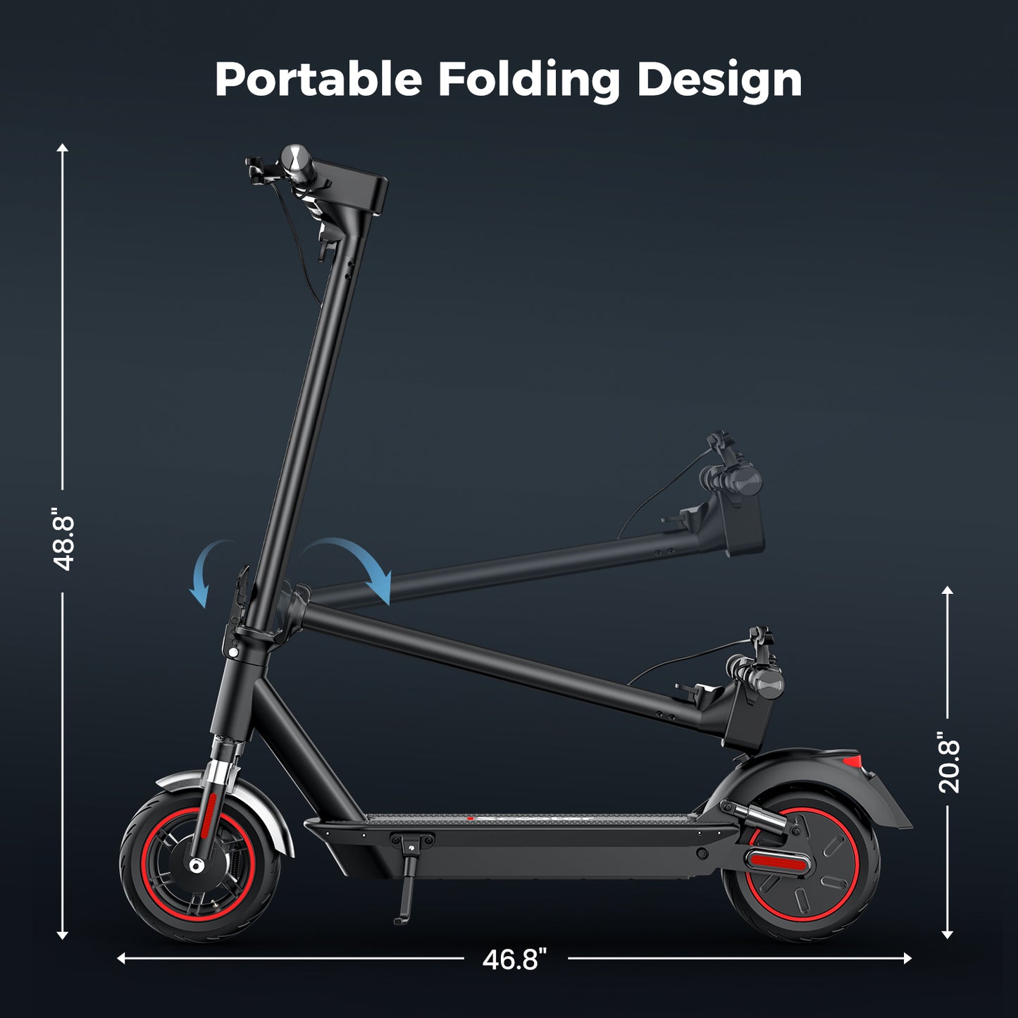 iScooter i10 Max (48V) 750w Multi-Purpose Electric Scooter