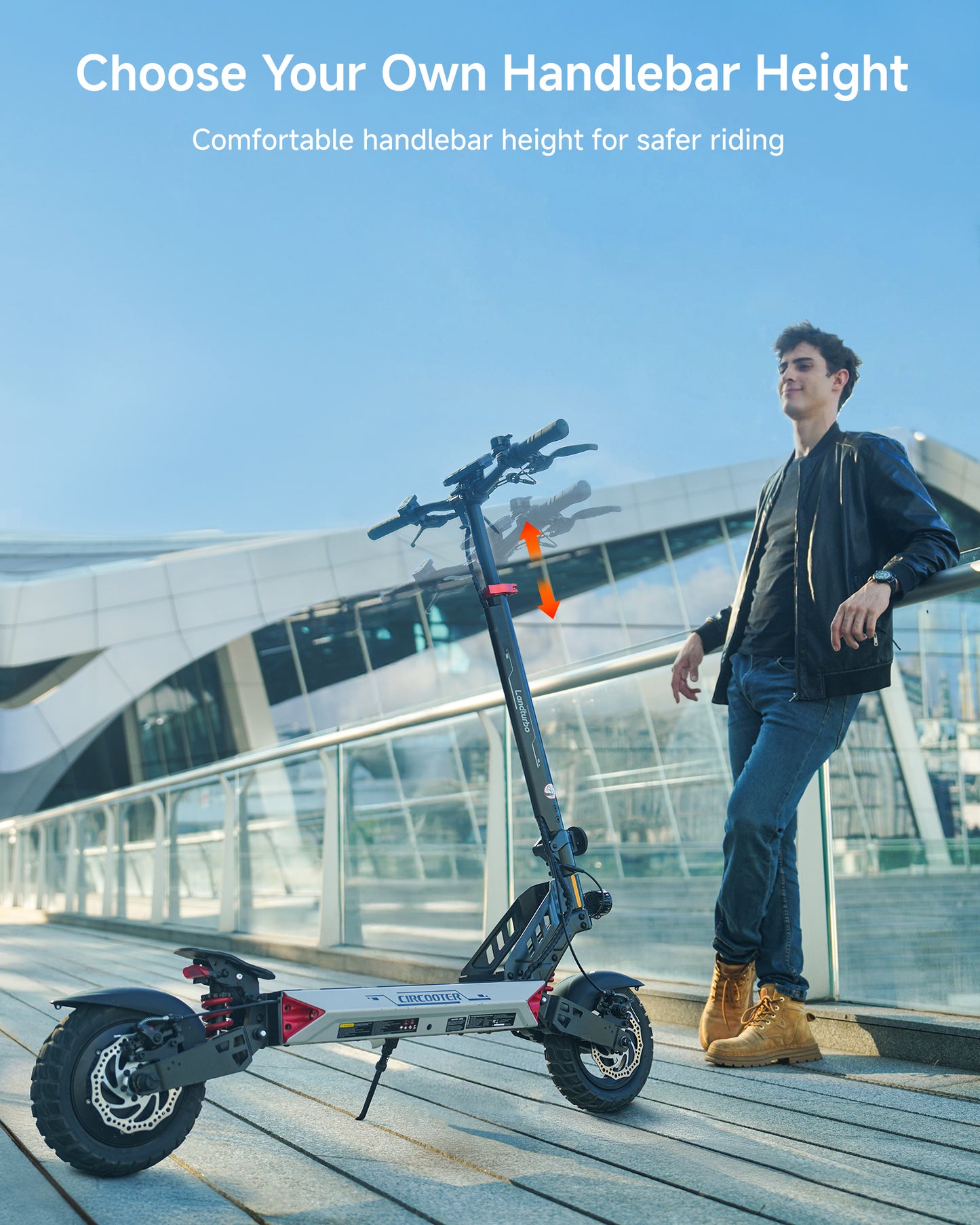Circooter Landturbo Pro (48V) 1250w Multi-Purpose Electric Scooter