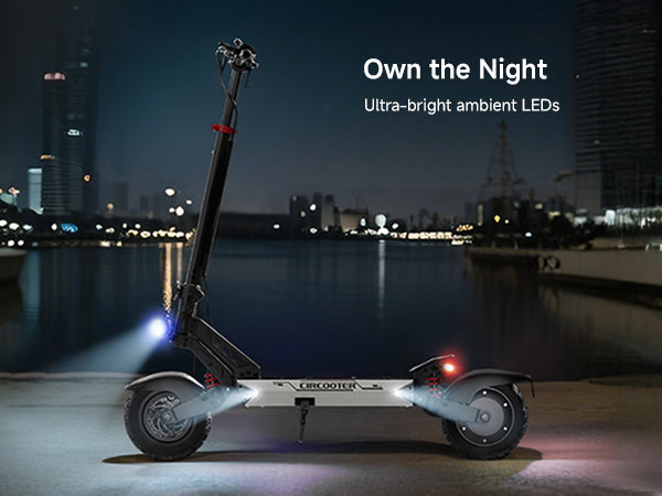 Circooter Landturbo Pro (48V) 1250w Multi-Purpose Electric Scooter