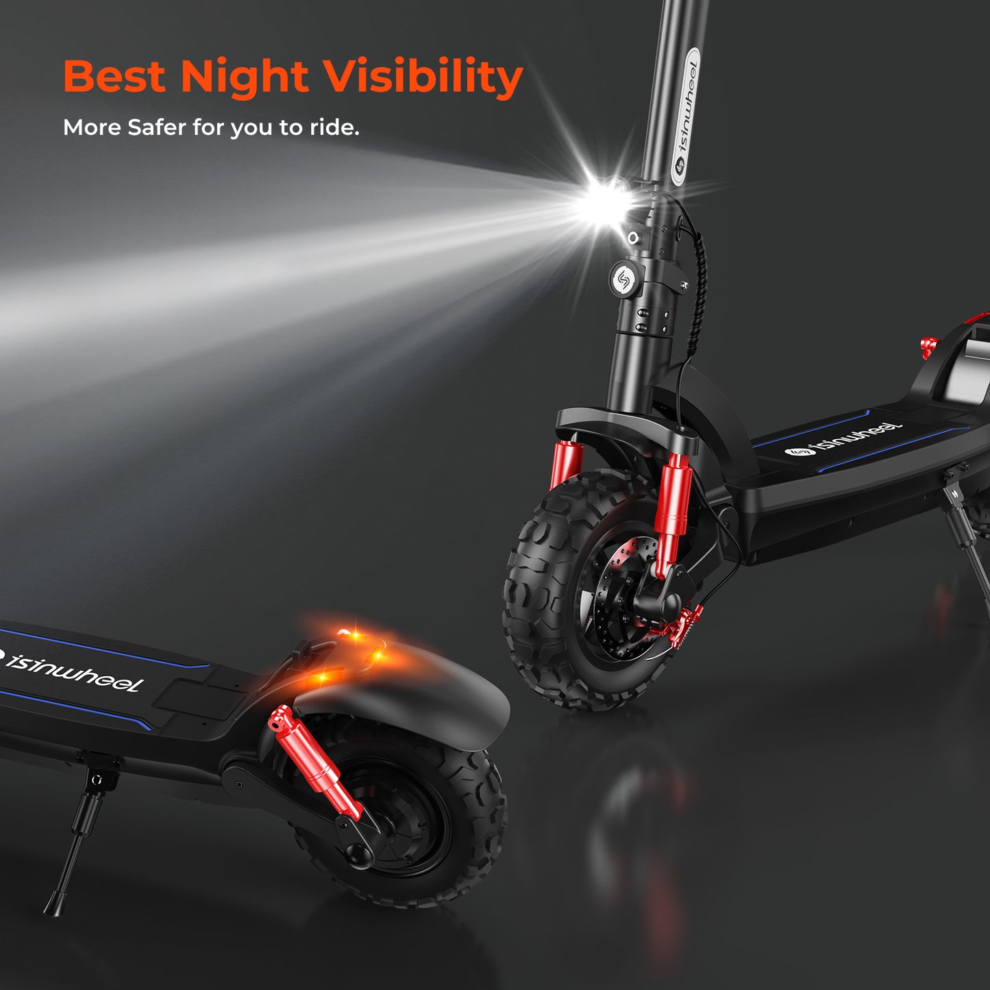 isinwheel GT2 (48V) 1000w Off Road Electric Scooter