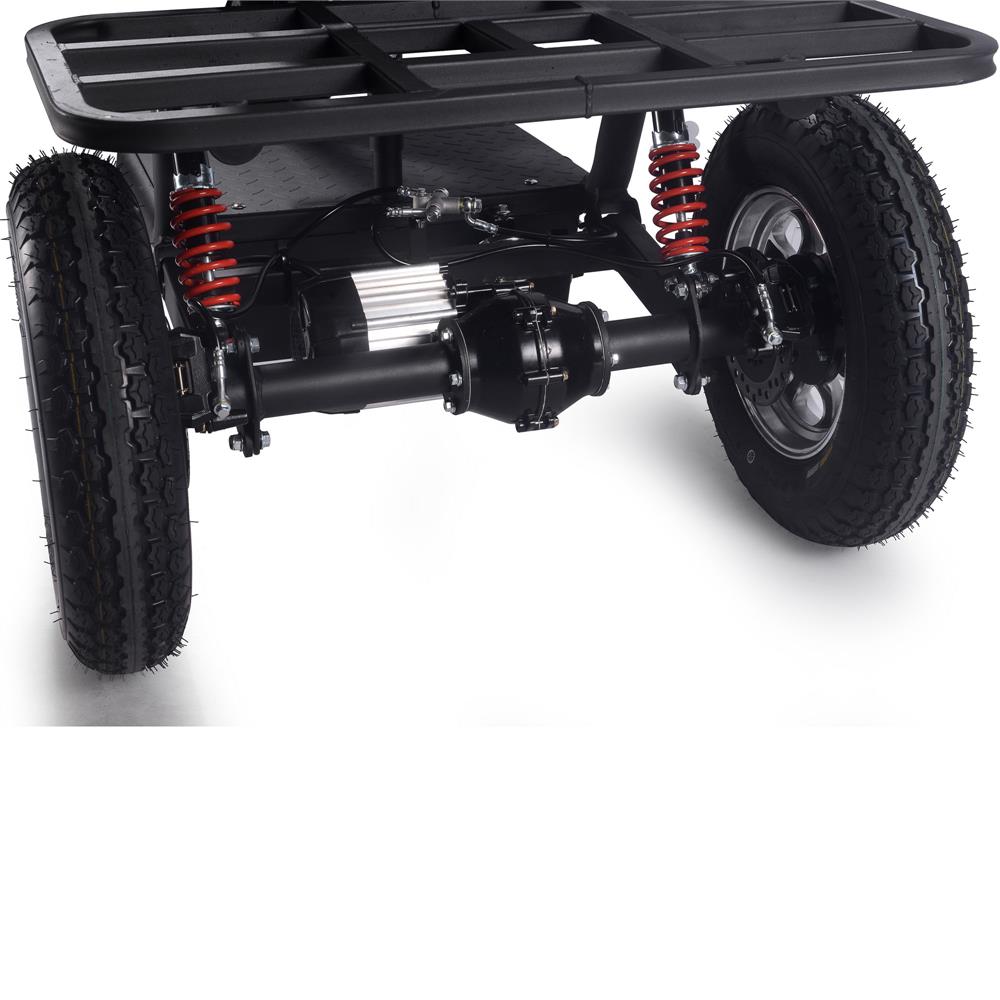 MotoTec (60V) 1800w Black Multi-Purpose Electric Trike