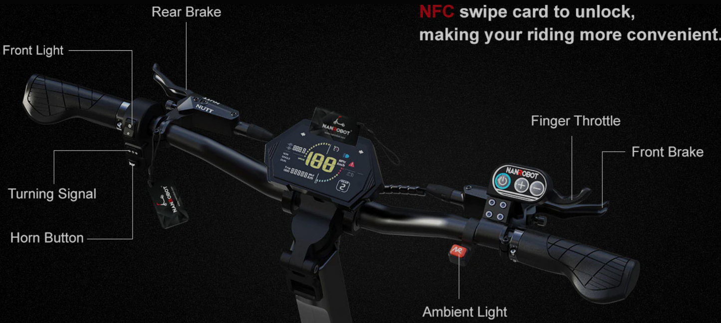 NANROBOT N6 (72V) Recreational Electric Scooter