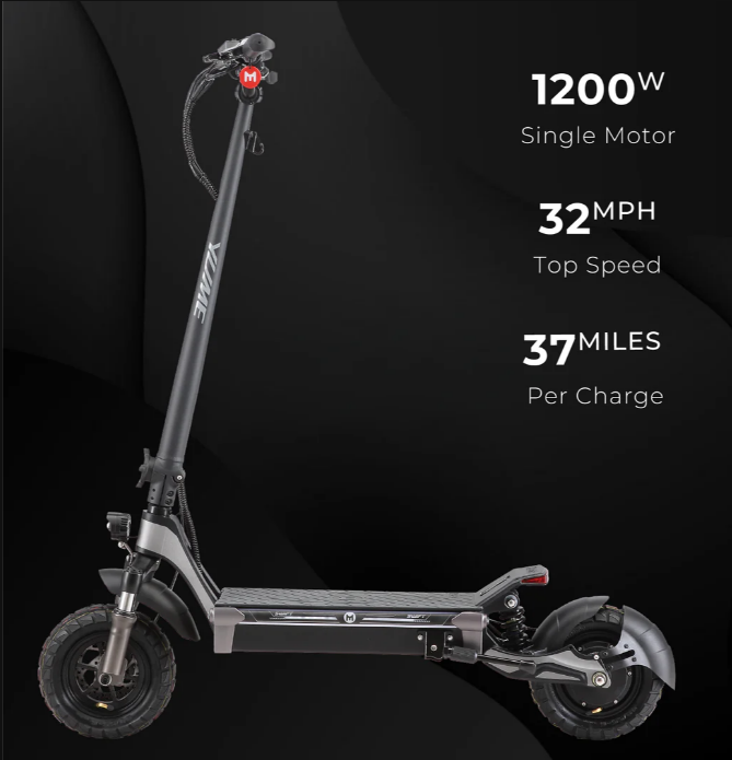 YUME Swift (48V) 1200w Multi-Purpose Electric Scooter