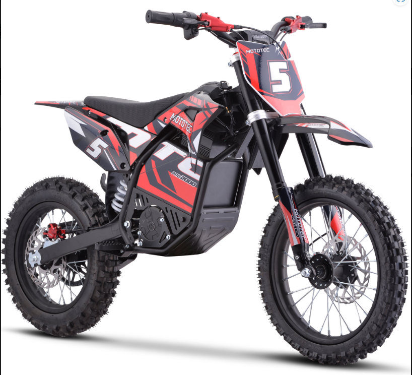 MotoTec Pro 40MPH (60V) 2000w Lithium Electric Dirt Bike