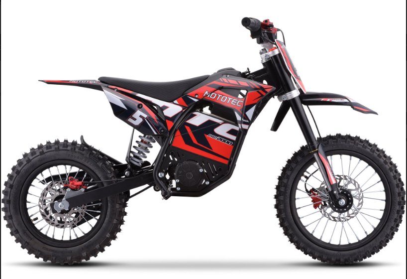 MotoTec Pro 40MPH (60V) 2000w Lithium Electric Dirt Bike