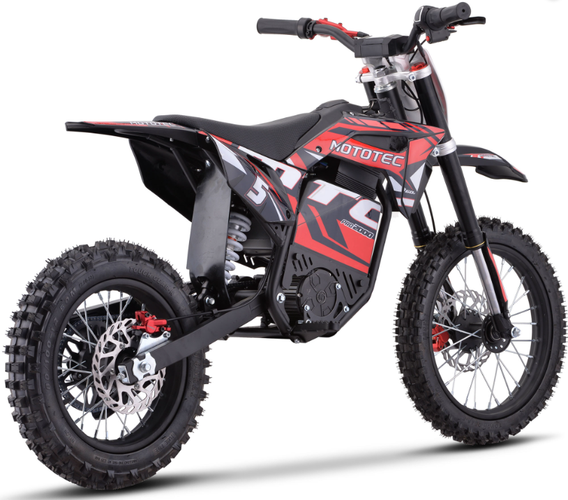 MotoTec Pro 40MPH (60V) 2000w Lithium Electric Dirt Bike