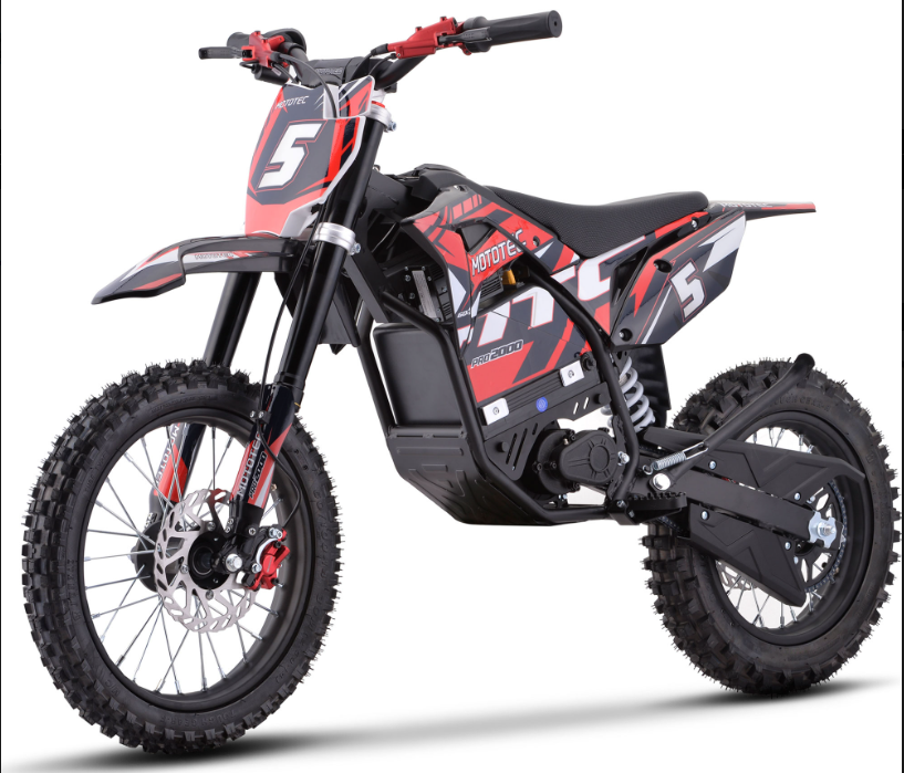 MotoTec Pro 40MPH (60V) 2000w Lithium Electric Dirt Bike