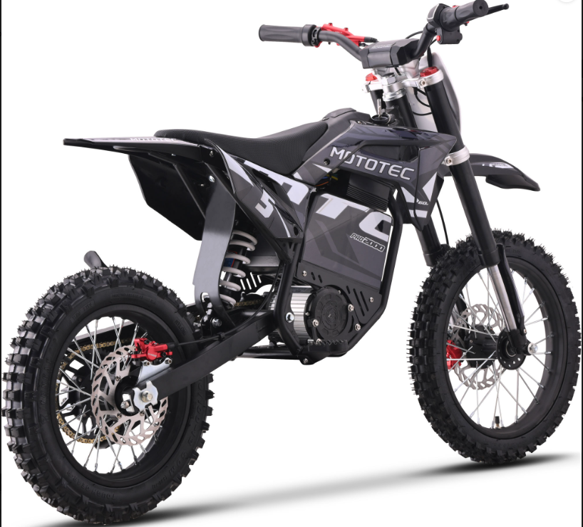 MotoTec Pro 40MPH (60V) 2000w Lithium Electric Dirt Bike