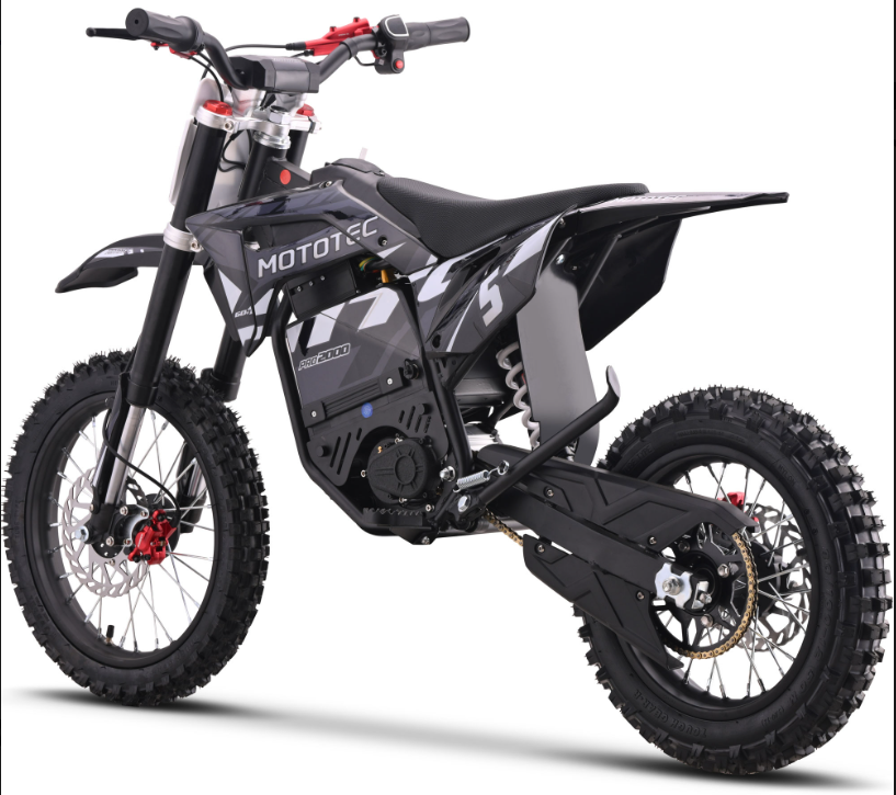 MotoTec Pro 40MPH (60V) 2000w Lithium Electric Dirt Bike