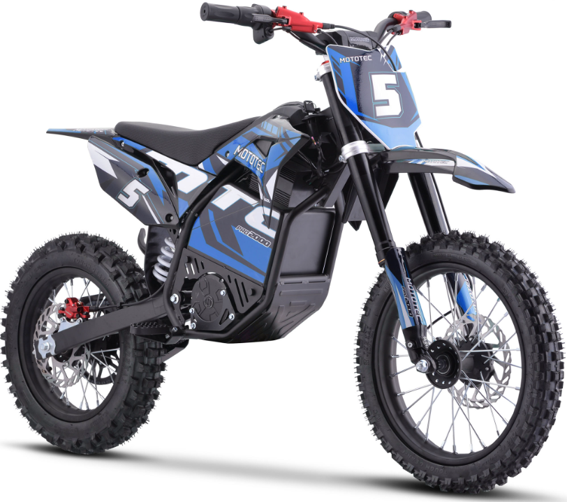 MotoTec Pro 40MPH (60V) 2000w Lithium Electric Dirt Bike