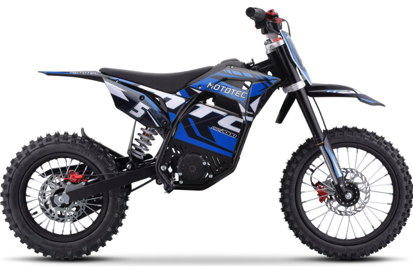 MotoTec Pro 40MPH (60V) 2000w Lithium Electric Dirt Bike