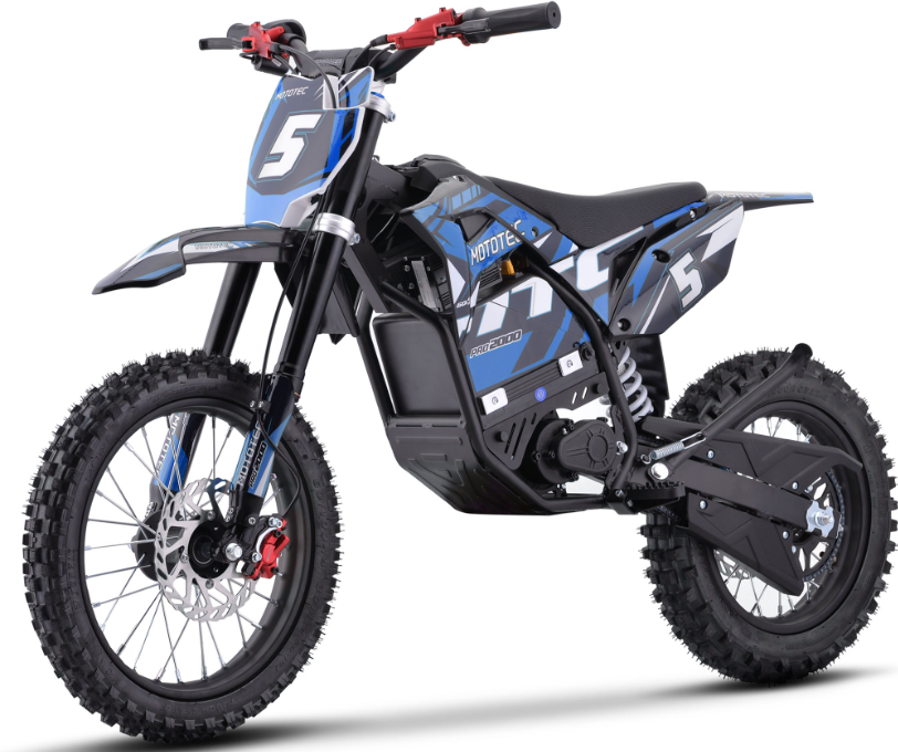 MotoTec Pro 40MPH (60V) 2000w Lithium Electric Dirt Bike