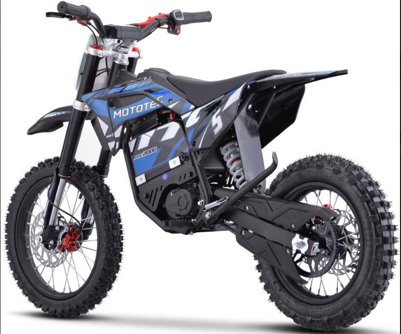 MotoTec Pro 40MPH (60V) 2000w Lithium Electric Dirt Bike