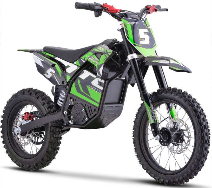 MotoTec Pro 40MPH (60V) 2000w Lithium Electric Dirt Bike