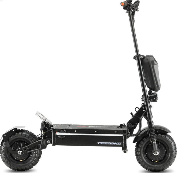 Teewing Z4 Pro 55 MPH Dual Motor All-Terrain Electric Scooter | 8000W | 65 Mile Long Range | Folding Adult E-Scooter