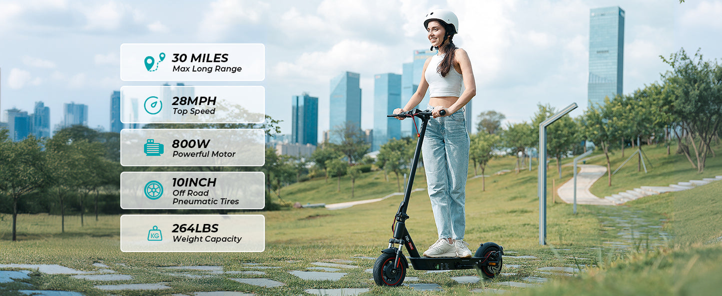iScooter i10 Plus (42V) 800w Multi-Purpose Electric Scooter