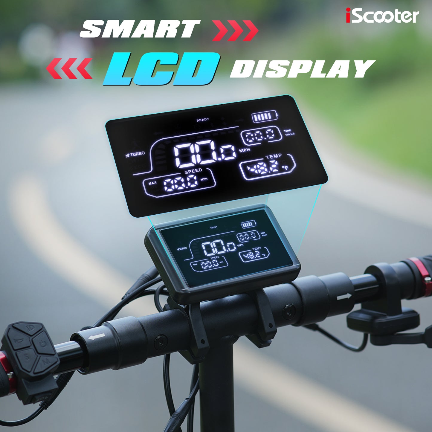 iScooter iX3 24 MPH Folding Adult Electric Scooter | 800W | 25 Mile Range | Off-Road Capable Dual Suspension E-Scooter