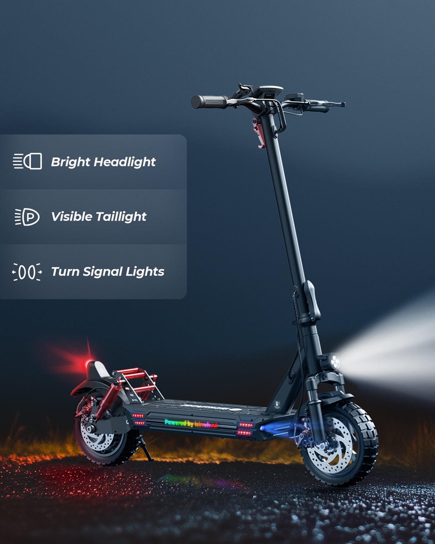 isinwheel GT1 (48V) 800w Off Road Electric Scooter
