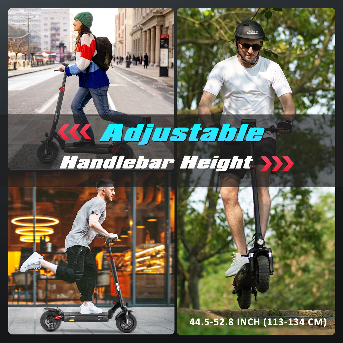 iScooter iX3 24 MPH Folding Adult Electric Scooter | 800W | 25 Mile Range | Off-Road Capable Dual Suspension E-Scooter