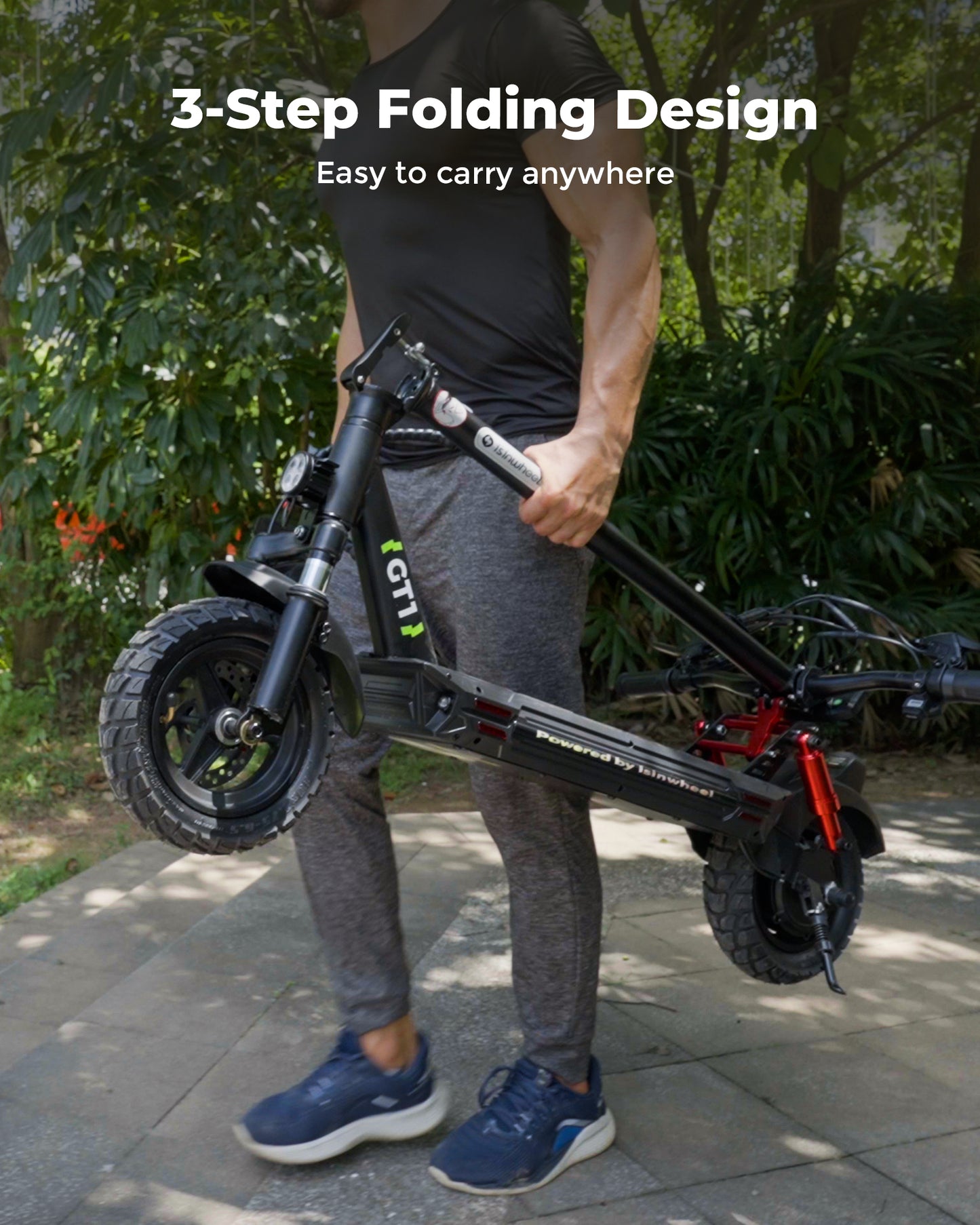 isinwheel GT1 (48V) 800w Off Road Electric Scooter