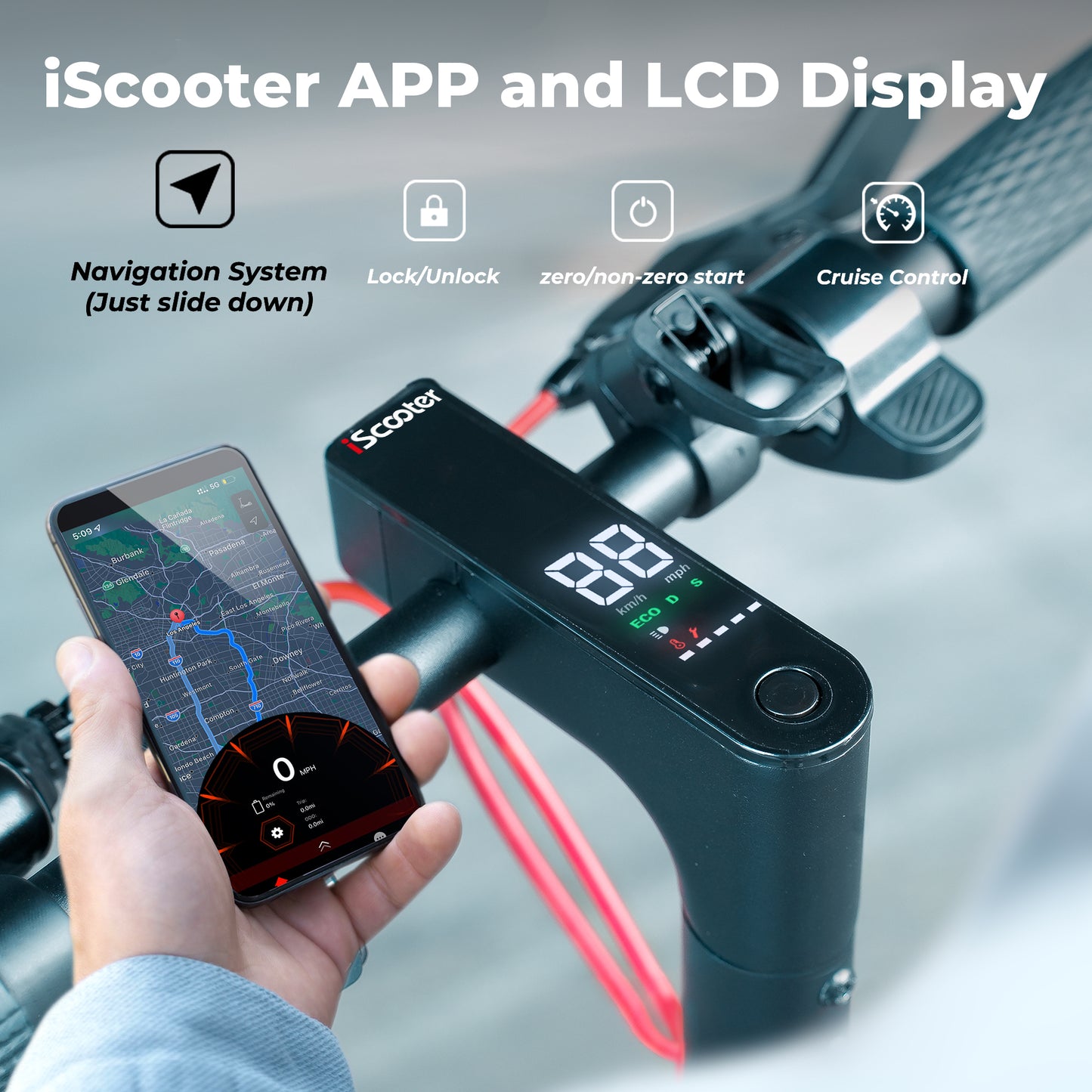 iScooter i10 Plus (42V) 800w Multi-Purpose Electric Scooter