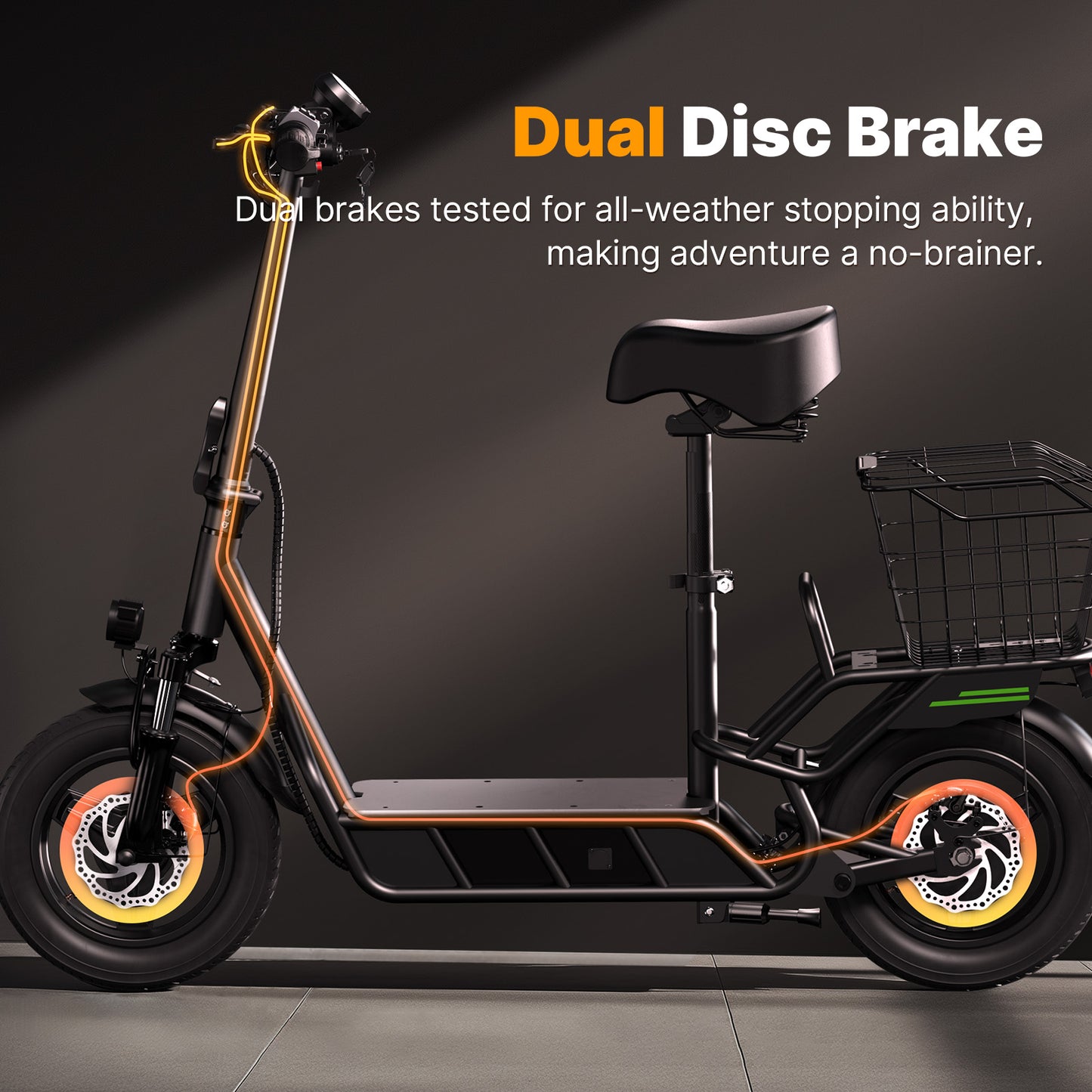 isinwheel Hyper X (48V) 700w Recreational Electric Scooter
