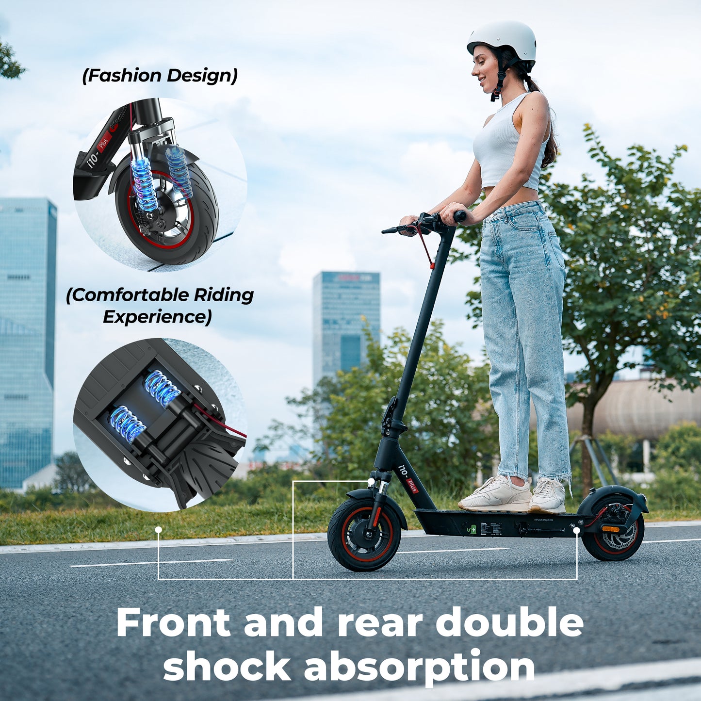 iScooter i10 Plus (42V) 800w Multi-Purpose Electric Scooter