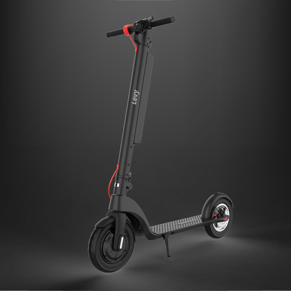 Levy Plus Electric Scooter. Levy's high end long range cruiser with double the range of the Levy Light.