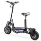 MotoTec Chaos (60V) 2000w Black Lithium Multi-Purpose Electric Scooter