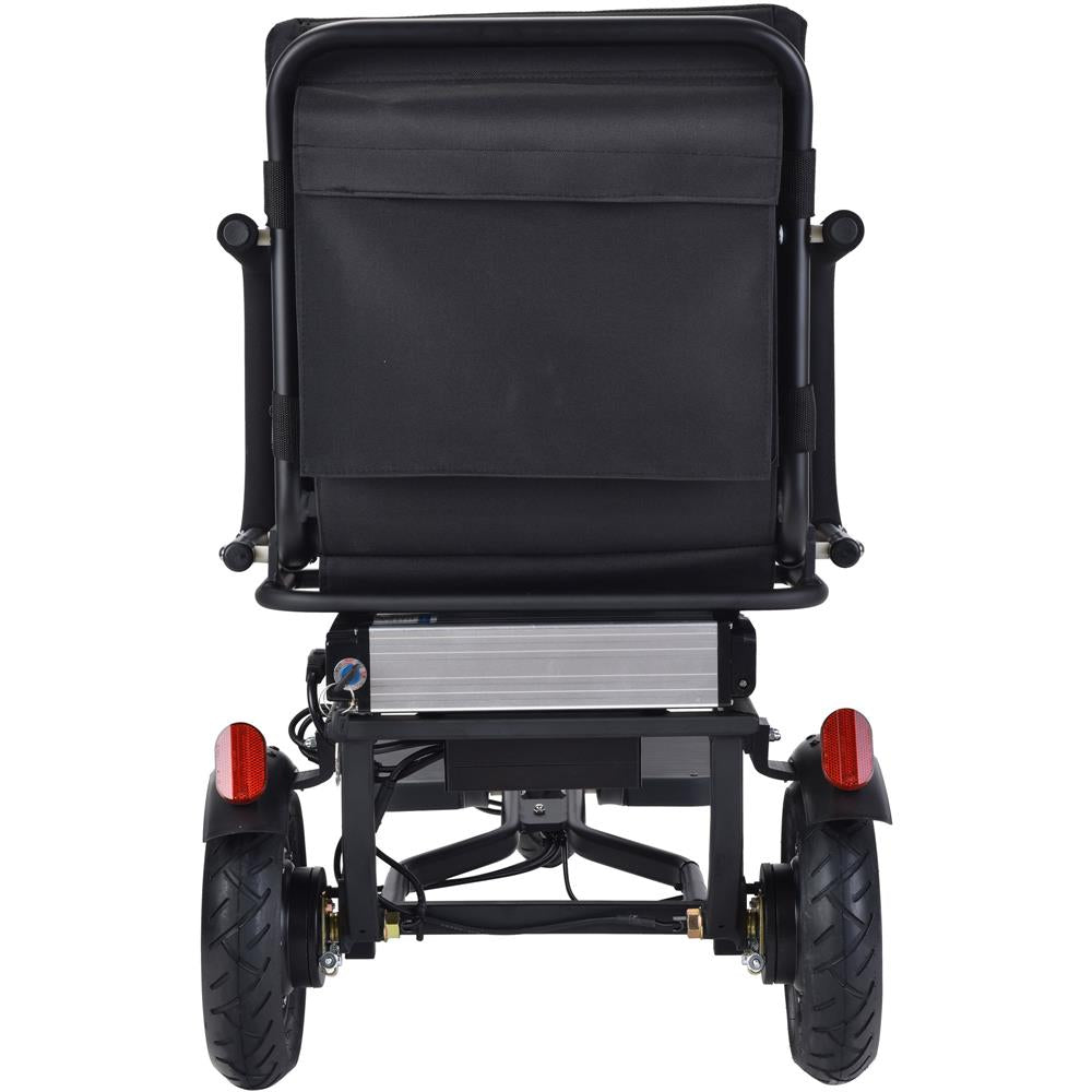 MotoTec Folding Mobility Electric Trike (48v) 700w Dual Motor Lithium Black