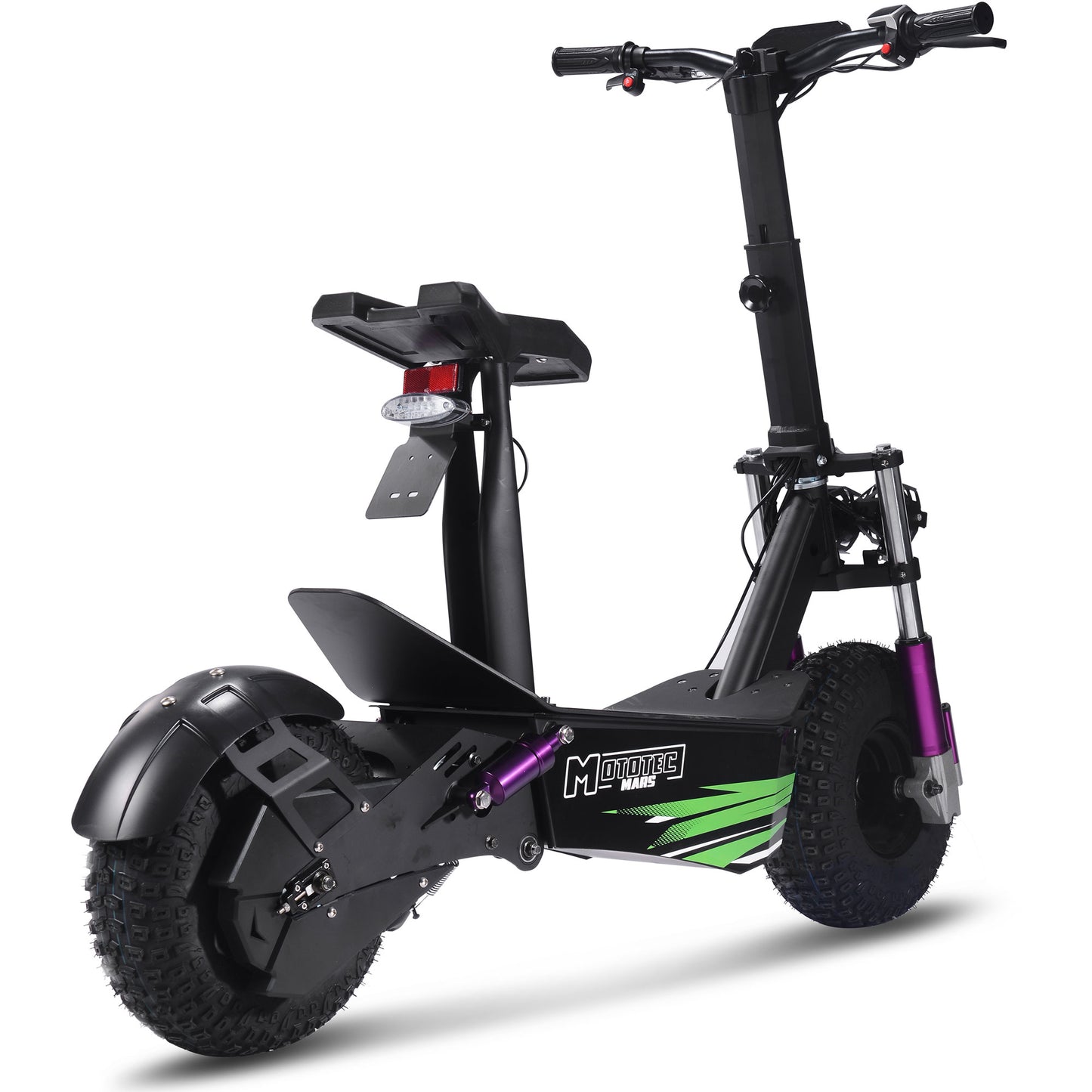 MotoTec Mars (48V) 2500w Black Multi-Purpose Electric Scooter