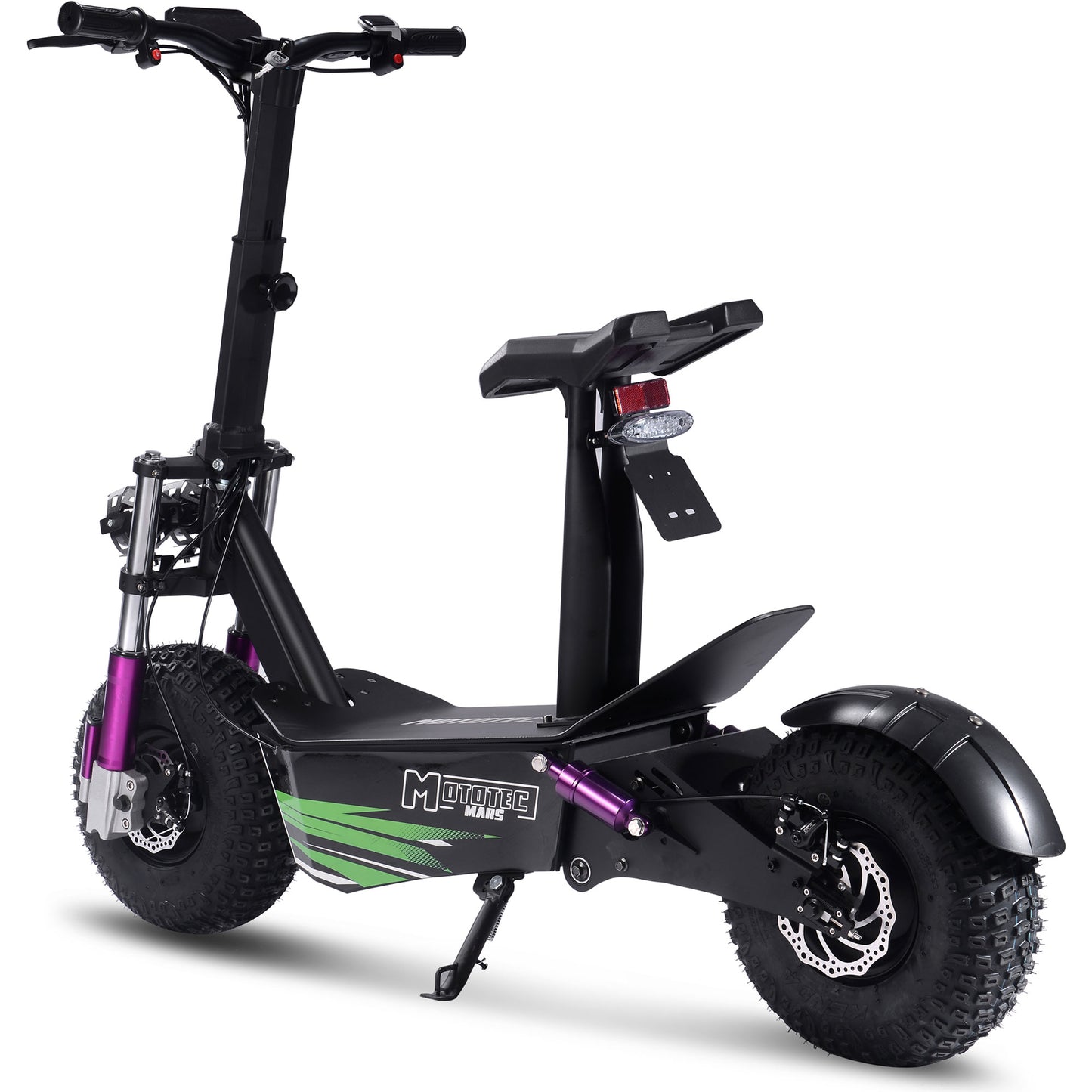 MotoTec Mars (48V) 2500w Black Multi-Purpose Electric Scooter