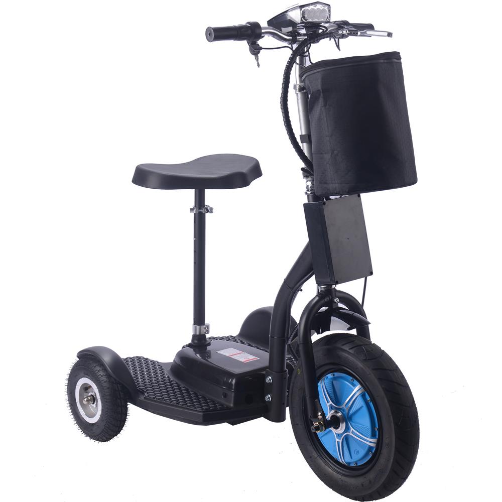 MotoTec Folding Electric Three Wheel Mobility Scooter (48v) 750w Lithium