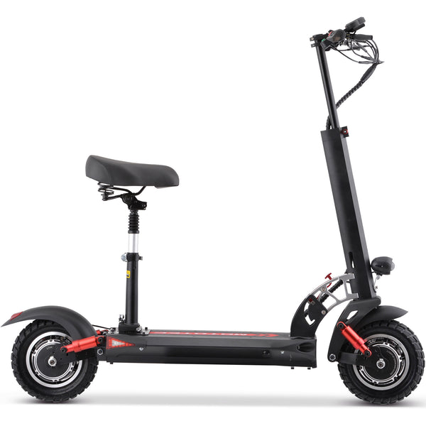 MotoTec Thor (60V) 2400w Black Lithium Recreational Electric Scooter