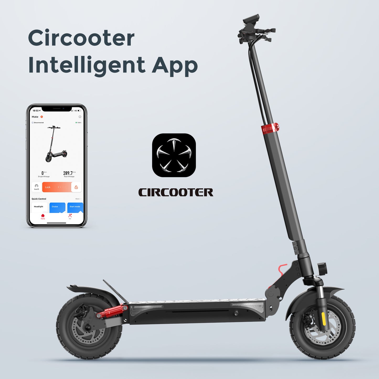 Circooter Mate (48V) 1000w Multi-Purpose Electric Scooter