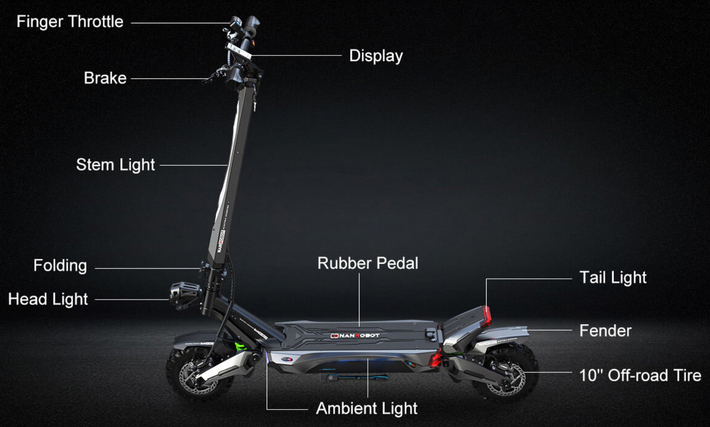 NANROBOT N6 (52V) Electric Scooter