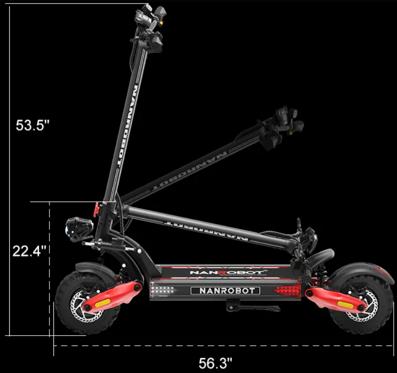 NANROBOT LS7+ (60V) Electric Scooter