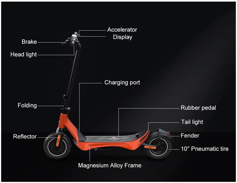 NANROBOT C1 (48V) Electric Scooter