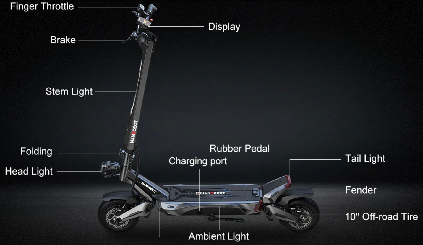 NANROBOT N6 (72V) Electric Scooter