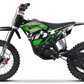 MotoTec Pro 40MPH (60V) 2000w Lithium Electric Dirt Bike