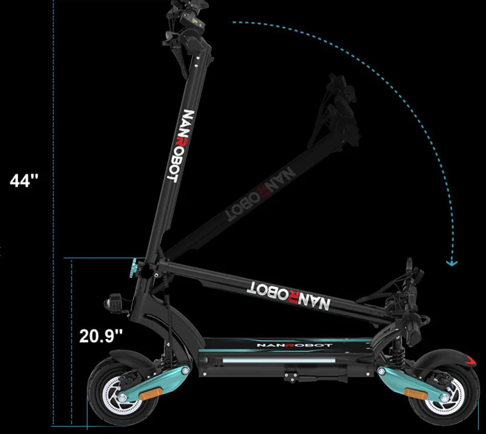 NANROBOT Lightning Pro (48V) 1600w Multi-Purpose Electric Scooter