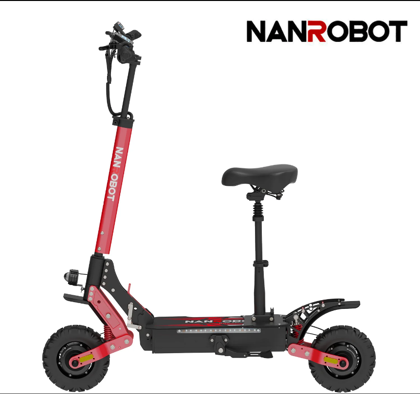 NANROBOT D4+MAX (52V) 2400w Multi-Purpose Electric Scooter