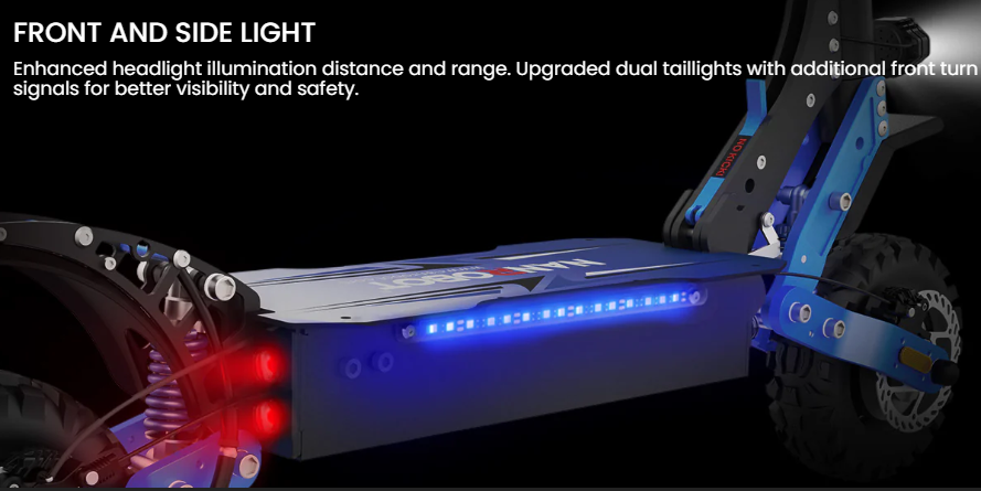 NANROBOT D4+MAX (52V) 2400w Multi-Purpose Electric Scooter