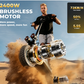 isinwheel GT4 45 MPH Dual Motor Off Road Electric Scooter | 2400W | 50 Mile Long Range | Folding E-Scooter