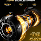 isinwheel GT4 45 MPH Dual Motor Off Road Electric Scooter | 2400W | 50 Mile Long Range | Folding E-Scooter