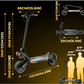 isinwheel GT4 45 MPH Dual Motor Off Road Electric Scooter | 2400W | 50 Mile Long Range | Folding E-Scooter