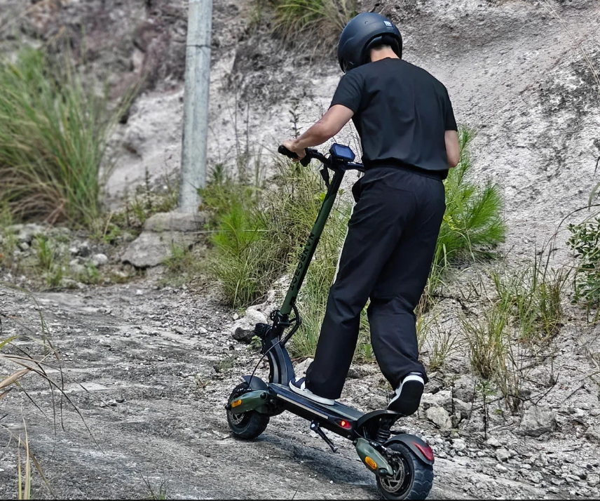 NANROBOT D6+ Max 45 MPH Dual Motor All-Terrain Electric Scooter | 3000W | 75 Mile Long Range Folding E-Scooter
