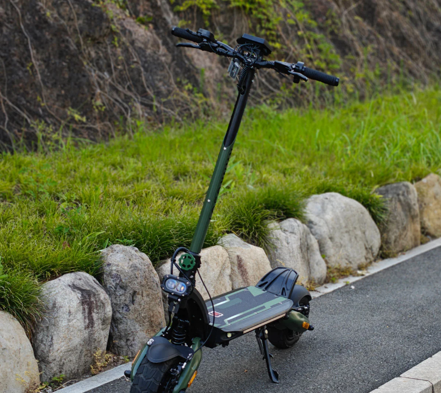 NANROBOT D6+ Max 45 MPH Dual Motor All-Terrain Electric Scooter | 3000W | 75 Mile Long Range Folding E-Scooter
