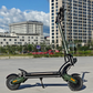 NANROBOT D6+ Max 45 MPH Dual Motor All-Terrain Electric Scooter | 3000W | 75 Mile Long Range Folding E-Scooter